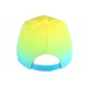 Casquette NY Fluo Bleu Turquoise et Jaune Flashion Baseball Renbo CASQUETTES Hip Hop Honour