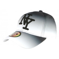 Casquette NY Blanche et Noire Tendance Baseball Fashion Renbo CASQUETTES Hip Hop Honour