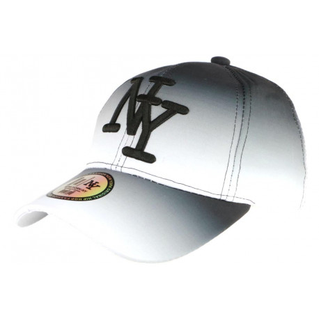 Casquette NY Blanche et Noire Tendance Baseball Fashion Renbo CASQUETTES Hip Hop Honour