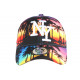 Casquette Enfant Rose et Bleue Beach Night Baseball NY de 7 a 11 ans ANCIENNES COLLECTIONS divers