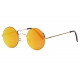 Lunettes de Soleil Miroir Rondes Dorees Femme et Homme et Ocky LUNETTES SOLEIL Eye Wear