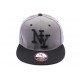 Casquette Snapback NY Grise et Noir ANCIENNES COLLECTIONS divers