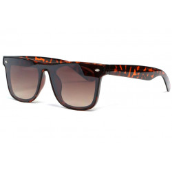 Grandes Lunettes de Soleil Tendance Marron Ecailles Classe Homme Femme Kyp LUNETTES SOLEIL Eye Wear