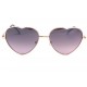 Lunettes de soleil coeur doré Lovely LUNETTES SOLEIL Eye Wear