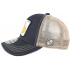 Casquette Enfant Freegun Bleue Filet Beige Baseball Ducky 6 à 12 ans ANCIENNES COLLECTIONS Freegun