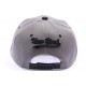 Casquette Snapback NY Grise et Noir ANCIENNES COLLECTIONS divers