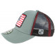 Casquette Enfant Freegun Gris Vert Trucker Baseball USA 6 à 12 ans ANCIENNES COLLECTIONS divers