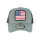 Casquette Enfant Gris Vert Fashion Trucker Baseball USA 6 à 12 ans ANCIENNES COLLECTIONS divers