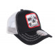 Casquette Enfant Noire Tete de Mort Baseball Skully de 6 a 12 ans Casquette Enfant Hip Hop Honour