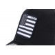 Casquette Enfant Noire Fashion Visiere Baseball USA 6 a 12 ans Casquette Enfant Hip Hop Honour