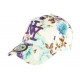 Casquette Enfant Violette Fleurs Bleues NY Bora de 7 à 12 ans ANCIENNES COLLECTIONS divers