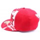 Snapback NY Rouge et blanche façon Tag ANCIENNES COLLECTIONS divers