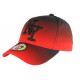 Casquette Enfant Rouge et Noire Baseball Tendance Renbo de 7 à 11 ans Casquette Enfant Hip Hop Honour