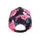 Casquette NY Noire et Rouge Fleurs Fashion Baseball Capri ANCIENNES COLLECTIONS divers