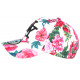 Casquette Enfant Blanche Fleurs Rouges NY Baseball Capri de 7 à 12 ans ANCIENNES COLLECTIONS divers