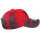 Casquette NY Rouge et Grise City Fashion Baseball Noryk CASQUETTES Hip Hop Honour