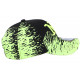 Casquette Enfant Noire et Jaune Fluo City Baseball Tendance Noryk de 7 à 11 ans Casquette Enfant Hip Hop Honour