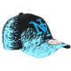 Casquette NY Noire Tags Bleu Ciel City Fashion Baseball Noryk CASQUETTES Hip Hop Honour