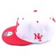 Snapback Ny blanche et visière rouge ANCIENNES COLLECTIONS divers