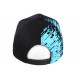 Casquette Enfant Noire Tags Bleus City Baseball Tendance Noryk de 7 à 11 ans Casquette Enfant Hip Hop Honour