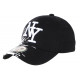 Casquette Enfant Noire Tags Blancs City Baseball Tendance Noryk de 7 à 11 ans Casquette Enfant Hip Hop Honour