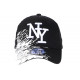 Casquette Enfant Noire Tags Blancs City Baseball Tendance Noryk de 7 à 11 ans Casquette Enfant Hip Hop Honour