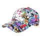 Casquette Enfant NY Blanche et Bleue Fashion Baseball Big City de 7 à 11 ans ANCIENNES COLLECTIONS divers