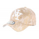 Casquette Baseball Dorée Tendance et Classe Luxe Baseball NY Dily ANCIENNES COLLECTIONS divers