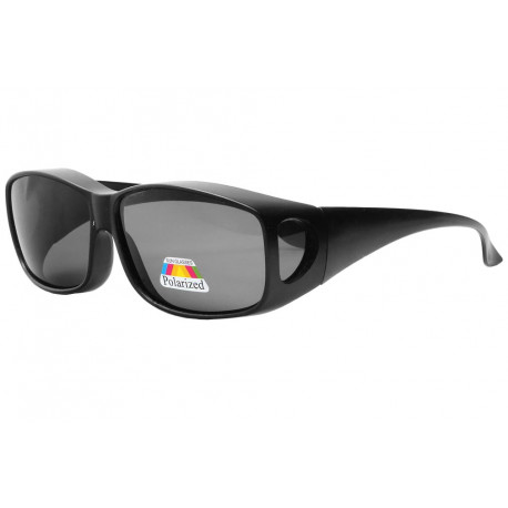 Surlunettes de Soleil Polarisées Noir Mat Confortables Fyxia LUNETTES SOLEIL Eye Wear