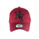 Casquette Enfant Rouge Noire NY Baseball Trucker Gibz 7 a 12 ans ANCIENNES COLLECTIONS divers