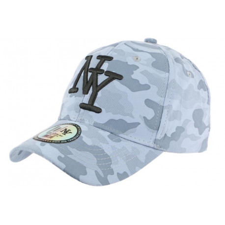 Casquette NY Militaire Bleue Fashion Baseball Kaska ANCIENNES COLLECTIONS divers