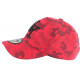 Casquette Enfant Militaire Rouge et Noire Armée Baseball Kyska 7 a 12 ans Casquette Enfant Hip Hop Honour