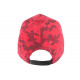 Casquette Enfant Militaire Rouge et Noire Armée Baseball Kyska 7 a 12 ans Casquette Enfant Hip Hop Honour