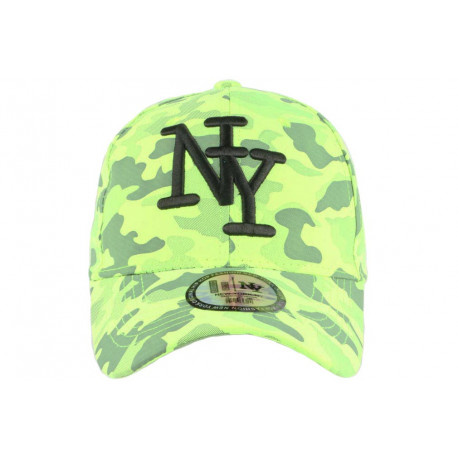 Casquette Enfant Militaire Jaune Fluo Armée Baseball Kyska 7 a 12 ans ANCIENNES COLLECTIONS divers