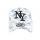 Casquette NY Militaire Blanche et Grise Fashion Baseball Kaska ANCIENNES COLLECTIONS divers