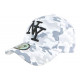 Casquette Enfant Militaire Blanche et Grise Army Baseball Kyska 7 a 12 ans ANCIENNES COLLECTIONS divers