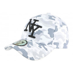 Casquette Enfant Militaire Blanche et Grise Army Baseball Kyska 7 a 12 ans ANCIENNES COLLECTIONS divers