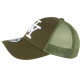 Casquette Filet NY Verte et Blanche Tendance Baseball Trucker Gybz CASQUETTES Hip Hop Honour