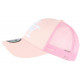 Casquette NY Rose Clair Filet Blanc Trucker Baseball Classe Gybz ANCIENNES COLLECTIONS divers