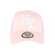 Casquette Enfant Rose Filet Trucker NY Baseball Fashion Gibz 7 a 12 ans ANCIENNES COLLECTIONS divers
