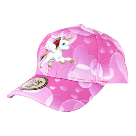 Casquette Enfant Licorne Rose Blanche Tendance Baseball Kids Cetya 6 a 12 ans ANCIENNES COLLECTIONS divers