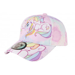 Casquette Fille Licorne Blanche et Rose Tendance Baseball Liny 6 a 12 ans ANCIENNES COLLECTIONS divers