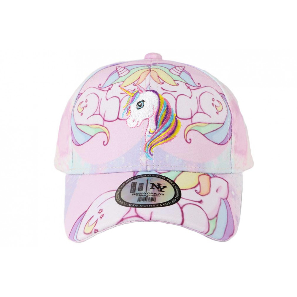 Casquette De Baseball Fille Avec Lunettes De Soleil - Ensemble Réglable, Protection UV, Motif Papillon, Pour 3-8 Ans