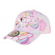 Casquette Fille Licorne Blanche et Rose Fashion Baseball Liny 6 a 12 ans ANCIENNES COLLECTIONS divers