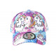 Casquette Enfant Licorne Bleue et Violette Tendance Baseball Celly 6 a 12 ans ANCIENNES COLLECTIONS divers