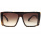 Grosses lunettes de soleil Tendance et Design Marron Kraw LUNETTES SOLEIL Eye Wear