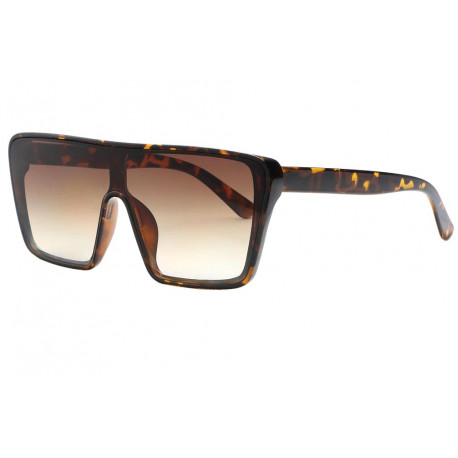 Grosses lunettes de soleil Ecailles Marron Classe et Design Kyva LUNETTES SOLEIL Eye Wear