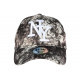 Casquette NY Noire Petites Fleurs Argent Fashion Baseball Wess ANCIENNES COLLECTIONS divers