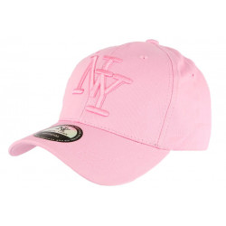 Casquette NY Rose Clair Classe et tendance Baseball Alyz ANCIENNES COLLECTIONS divers