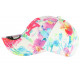 Casquette NY Blanche et Rose à Fleurs Baseball Fashion Bali CASQUETTES Hip Hop Honour